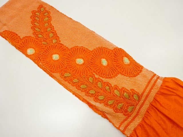 JAPANESE KIMONO / OBIAGE FOR FURISODE / SHIBORI / SILK